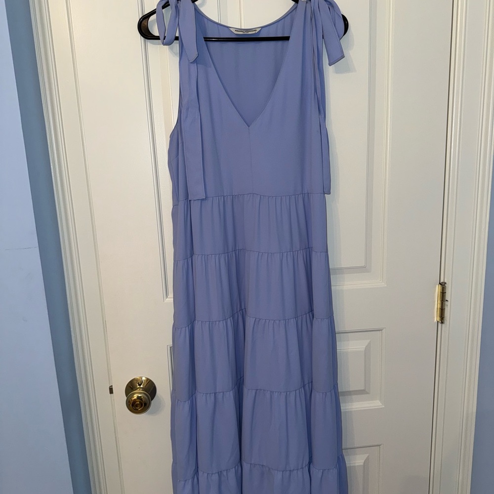 Amanda Uprichard Light Purple Maxi Dress